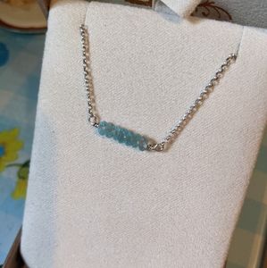 Aquamarine Necklace by Sea Drift